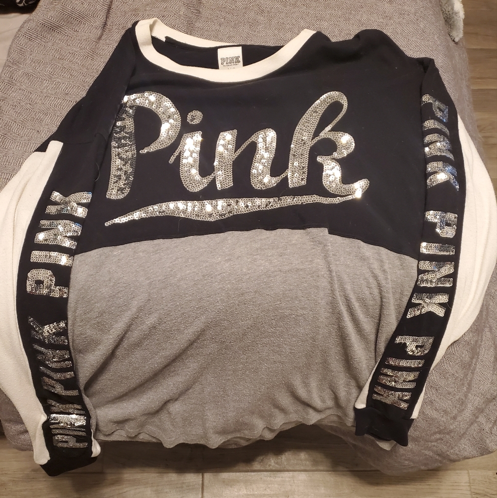 Pink bling shirt